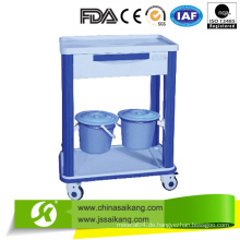 Medical Equipment Trolley mit Schubladen und IV Pole (CE / FDA / ISO)